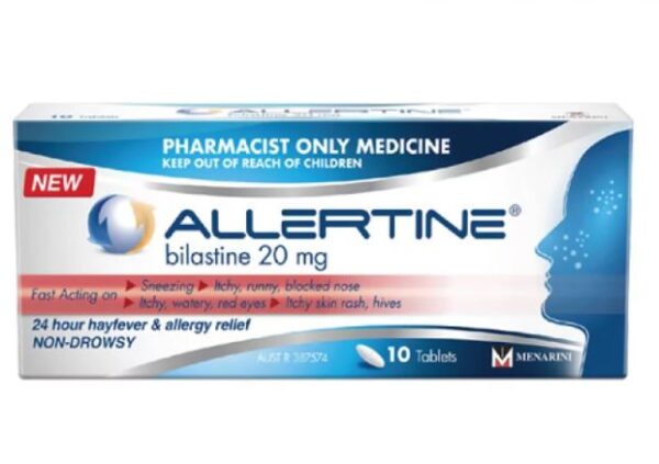 ALLERTINE 20MG BILASTINE 10TAB