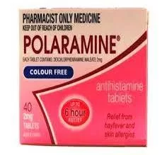 POLARAMINE 2MG TAB 40PK