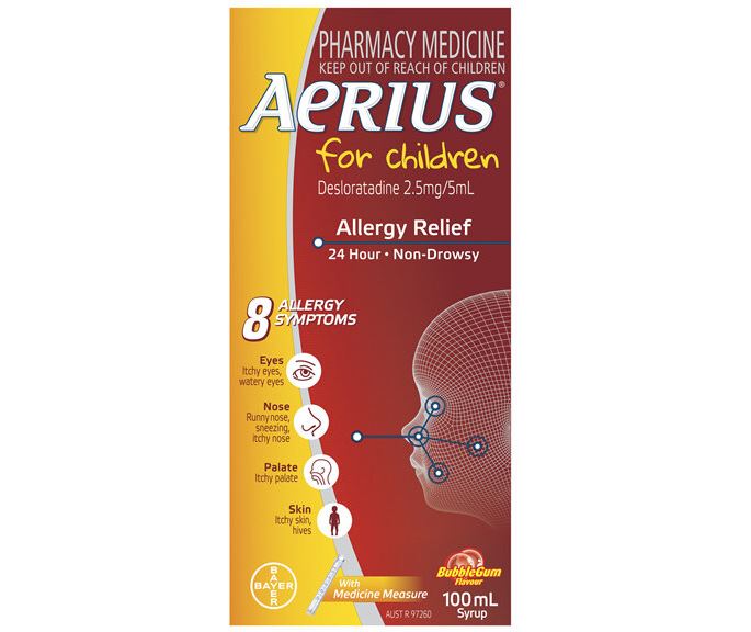 AERIUS SYRUP 100ML