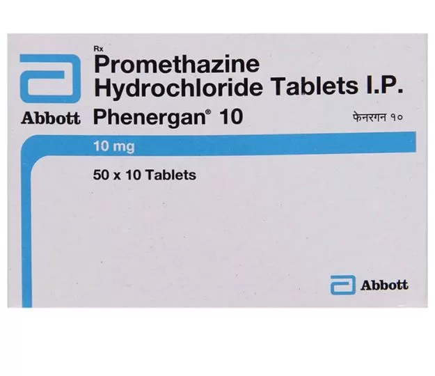 PHENERGAN TAB 10MG 50PK