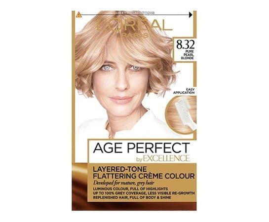 L'Oreal Excellence Age Perfect 8.32 Natural Rose Blonde Hair Colour ...